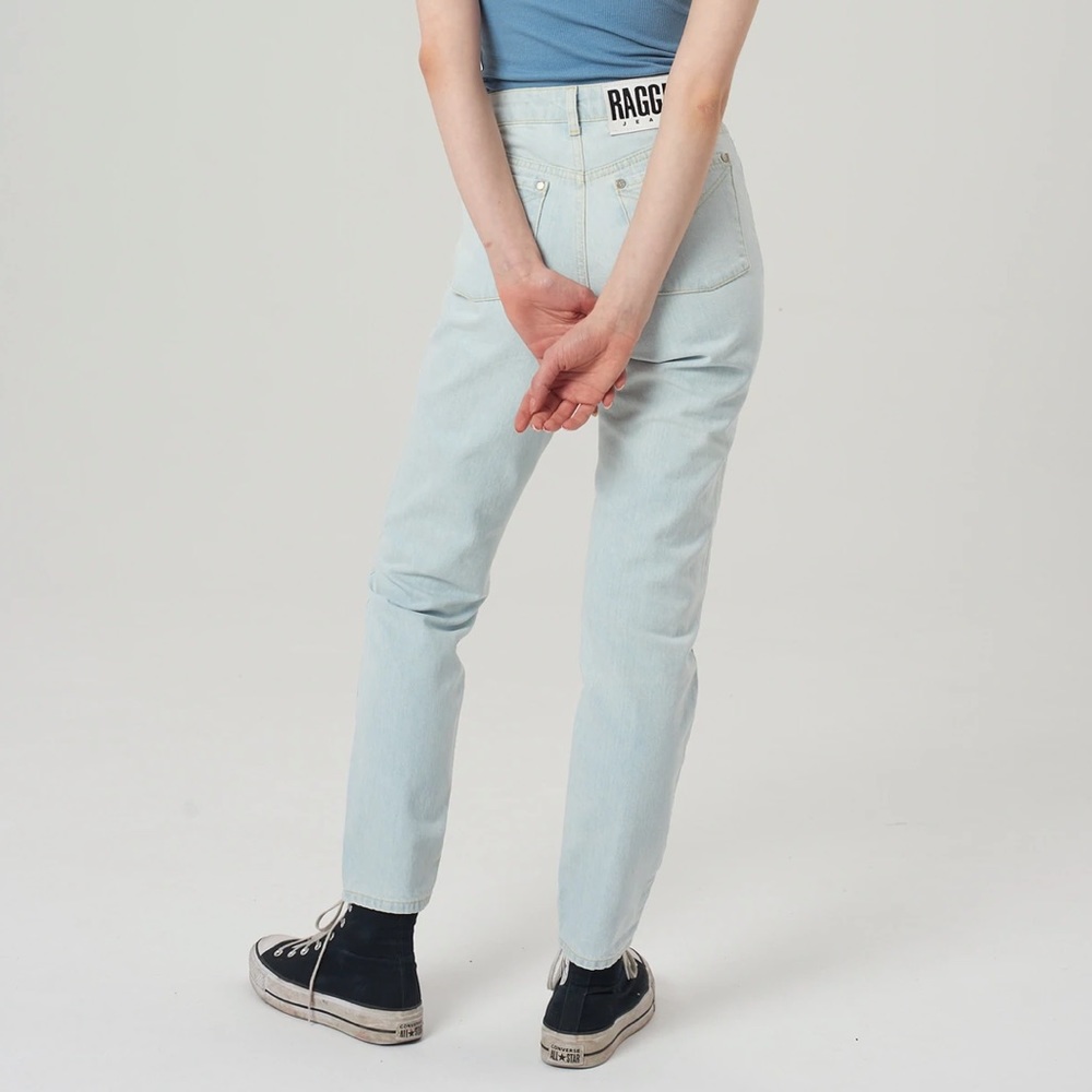 RAGGED Priest • Stoned Wash Mom Jeans